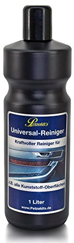 1 Liter Petzoldts Universal-Reiniger Nachfüllgebinde; entfernt Fett, Nikotin uvm. von Kunststoffverkleidungen, Teppich, Polster und Vinyl-Verdecke