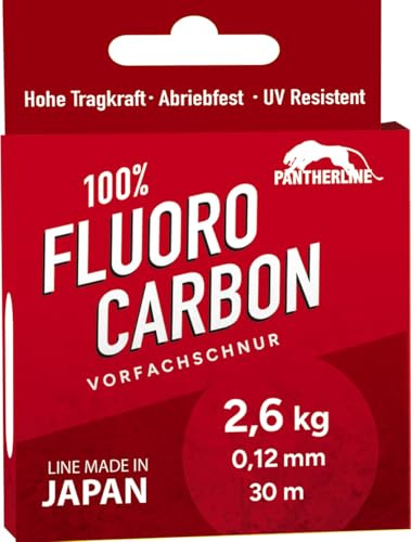 Paladin Pantherline Fluoro Carbon Vorfachschnur 30m 0,20mm