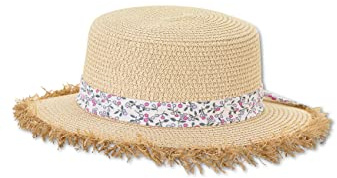 Sterntaler Strohhut Fransen Barnhatt, Sand, Normal Barn Unisex, Sand, one size