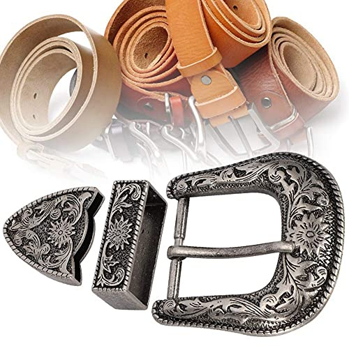 Handgjord vintage bältesspänne med intrikat snideri: legerat bältesspänne i vintagestil för ett unikt västerländskt modehalsband (diameter