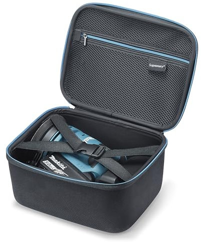 Supremery Tasche kompatibel mit Makita DBO180Z DBO480Z Akku Exzenterschleifer 18V Koffer Case Zubehör kompakte Tragetasche