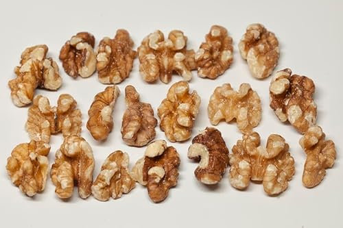 Broken Walnuts 1kg – Walnut Halves & Pieces – Wal Nut Small Large Piece Whole Fresh Halfs Natural Raw Nuts Bulk Californian Crushed for Snacking Baking Cooking Breakfast (Packaging May Vary) PURIMA