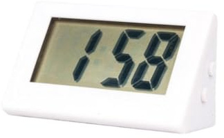 Mini réveil numérique à LED pour tableau de bord - Horloge de bureau - Affichage électronique - Horloge de bureau silencieuse - D3D2