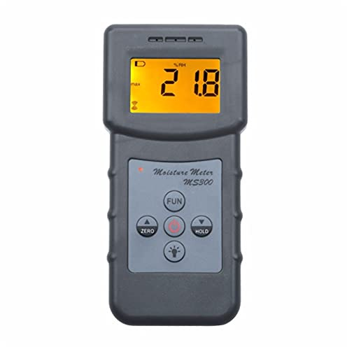 Misuratore di umidità, Misuratore di umidità Muro di calcestruzzo Analizzatore di umidità Ground LCD Digital Misuratore di umidità del pavimento Rilevatore di umidità