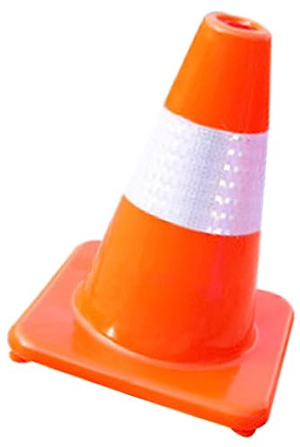 Zerodeko Cono Stradale Riflettente Cono Sicurezza Per Lavori in Corso Per Vialetti