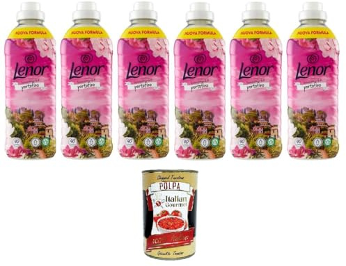 Italian Gourmet Konzentrierter Italian Gourmet Ammorbidente Portofino | Profumo floreale a lunga durata; konzentrierte Pflege für weiche Wäsche, Gesamtnettogewicht 5,04 L + Kostenlos Polpa 400g