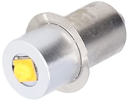 SEAFRONT LED-Taschenlampenlampen-Ersatz, Ultrahelles Weißes LED-Licht, Lange Akkulaufzeit, P13,5S-Sockel, 4,5 V, 3 W, LED-Taschenlampenlampen-Ersatzlampen, Handlicht