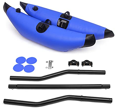 Kit galleggiante in PVC per kayak con braccio laterale Sistema stabilizzatore in piedi per barca da pesca per stabilità