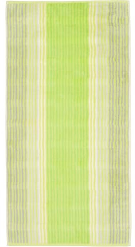 Cawö Handtücher Noblesse Cashmere Streifen 1056 Kiwi - 45