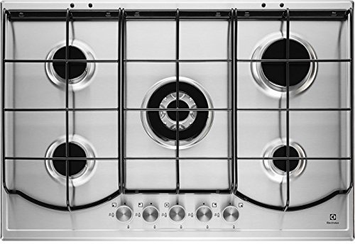 Electrolux PQ 750 UX Incasso Piano cottura a gas Acciaio inossidabile piano cottura