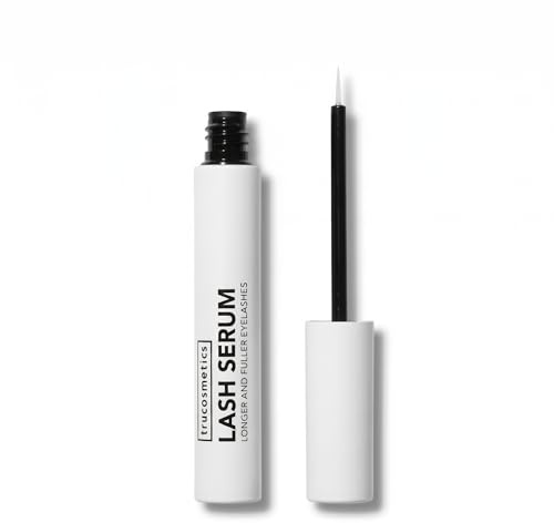 trucosmetics LASH SERUM – Intensives Wimpernserum für maximale Länge, Dichte & Stärke – hochwirksame Intensiv-Formel für sichtbare Ergebnisse in wenigen Wochen – Wimpern Booster – Made in Germany