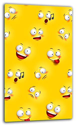 QTA | Plaque de protection universelle pour plaque de cuisson 30 x 52 cm 1 piece Pour plaques de cuisson Protection contre les éclaboussures Planche a découper en verre trempé Décoration jaune