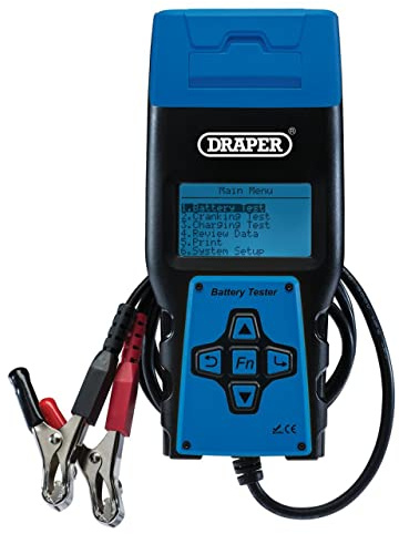 Draper 92445 Batterietester mit Drucker