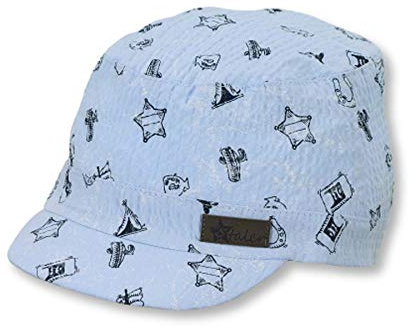 Sterntaler Jungen Schirmmütze, Alter: 9-12 Monate, Größe: 47, Blau
