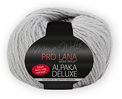 PRO LANA Alpaka Deluxe 92 - grau