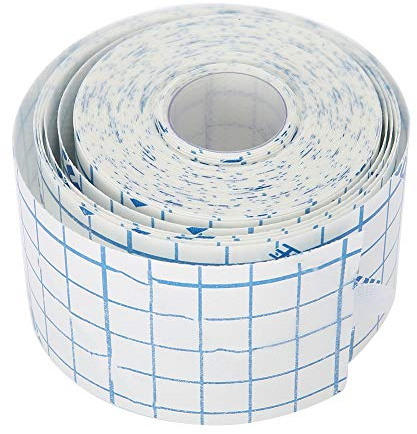 AMONIDA Vliesband, Selbstklebendes, Atmungsaktives Medizinisches Band, Atmungsaktiver, Nicht Gewebter Wundverband für Pflaster für Gaze (5cm*10m)