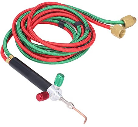 Fdit Mini Soplete de Gas, Material de Soldadura Metálico de Corte de Cobre, Funciona a 1700 Grados para Sopletes de Cocina de Poda de Micro Recorte de Cobre Metálico