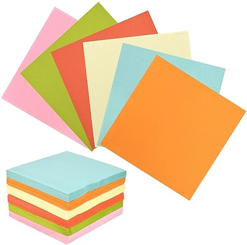 120 Servietten Bunt,Servietten Papier Bunt,Hochwertige Papierservietten Bunt Gemischt,Bunt Cocktail-Servietten,Servietten Bunt Party,Regenbogen-Papier-Servietten