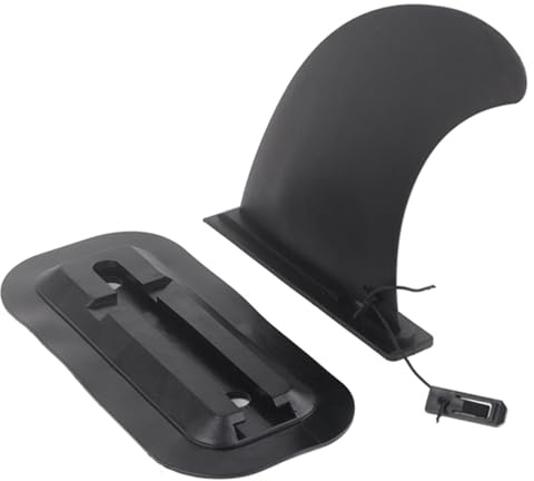 Pinna Centrale Staccabile per Tavola da Surf Tavola Lunga Stand Up Paddle, Sistema di Bloccaggio Scorrevole, Trasporto Conveniente, Resistenza Agli Urti, Surfing, Surfboard, Stand-up Paddle Board