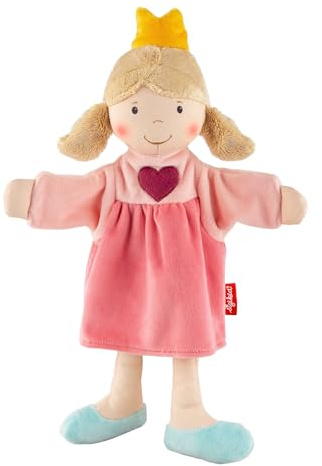 Sigikid Handspielpuppe Prinzessin pink Kasperletheater Puppe Rollenspiel | Plüschfigur Handpuppe für fröhliches Rollenspiel - kindgerecht spielen und lernen