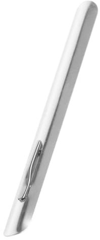Gatuida Aluminum Table Crumb Sweeper and Desktop Crumb Scraper for Restaurant and Home Kitchen Cleaning Silver Cleaning Tool for Dining Tables and Counters