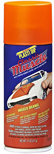 Plasti Dip Plastic/Rubber Paint - Spray - Classic Muscle Colors (Hugger Orange)