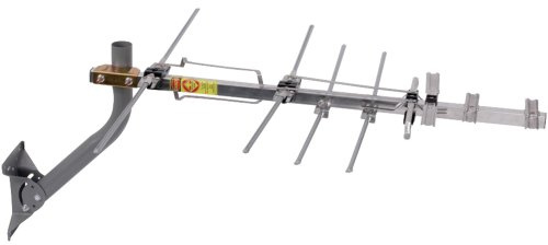RCA Compact Outdoor or Attic Yagi HD TV Antenna with Super Long 75 Mile Range – Digital OTA Antenna for Clear VHF & UHF Reception, NexGenTV ™ Compatible, Supports 4K/8K 1080p TVs