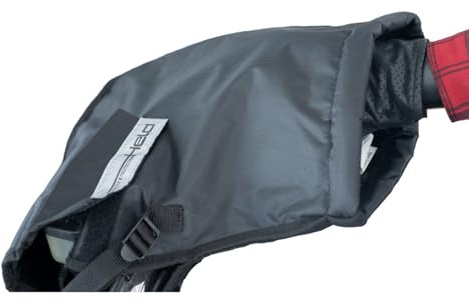 Held Scooter Motorrad-Lenkerstulpen Damen Schwarz Einheitsgröße | Motorrad Lenkerstulpen – Wetterschutz – winddicht – wärmend – ideal für Roller & Scooter Fahrten