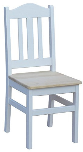 k koma Stuhl MASSIV Kiefer Holz -NEU weiß Honig Landhausstil MASSIVHOLZ (UNBEHANDELT)