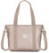 Kipling ASSENI S Kleine Tragetasche, Tragetaschen, Metallic Glow (Silber)