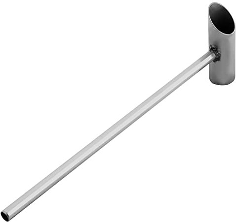 Acier inoxydable de cuillère de machine à barbe à papa de 29CM, pièces de rechange sûres d'outil de machine à barbe à papa pour la cuisine de barbe à papa et de cuillères