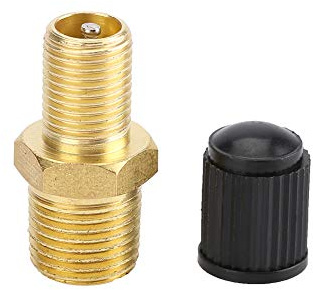 Tankfüllventil 2 Stk. 1/4 Zoll NPT MPT Messing Luftkompressor Tankfüllventil Popular