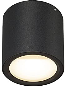 SLV Deckenaufbauleuchte OCULUS CL/LED Spot, Fluter, Deckenstrahler, Deckenleuchte, Aufbau-Leuchte, Innen-Beleuchtung / 11.0W 780lm schwarz dimmbar 1004666