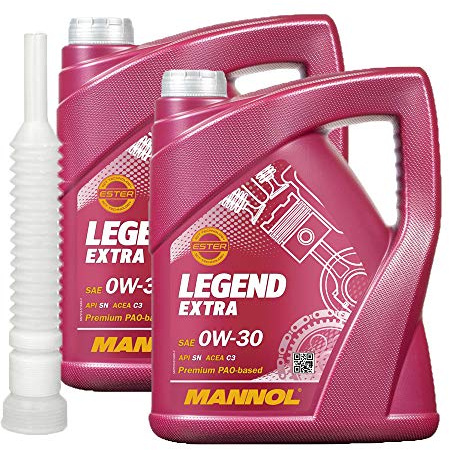 MANNOL 2 x5l, 7919 Legend Extra 0W-30 229.51 + Ausgießer