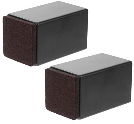 Veemoon 2pcs Chair Leg Riser Furniture Riser for Table Legs Desk Foot Sleeve Furniture Foot Pad for Hardwood Floors