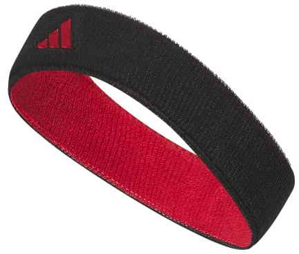adidas Interval Reversible Headband, Team Power Red/Black/2, One Size