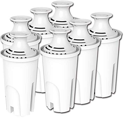 Zunedhys Confezione da 7 filtri per l' standard, compatibili con pitcher, sispenser e filtri premium Pitcher