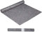 Relaxdays Set da 2 Teli Copritutto da Imbianchino, 1x10 m Ciascuno, Antiscivolo, Idrorepellente, 250g/m² Pittura, Grigio, Tessuto Non Tessuto