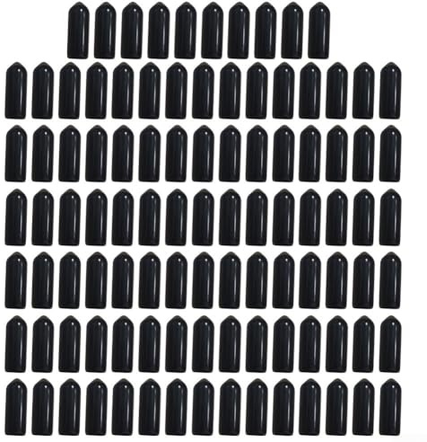 Protection efficace avec 100 couvre-ongles d'extérieur en PVC