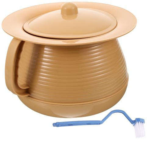 HAPINARY 1 Ensemble Urinoir Portable Crachoir À Domicile Pot De Chambre Pour Patients Alités Pot De Chambre Portable Urinoir Monté Sur Véhicule Urinoir Unisexe À Des Fins Médicales Urinoir