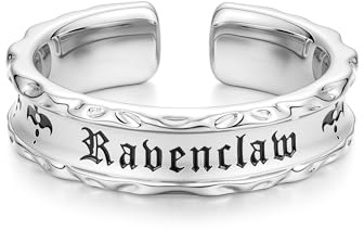 FANCIME x Harry Potter Kollaboration - Ravenclaw House Ring - Silber, Schmuckgeschenke für Damen Mädchen Herren