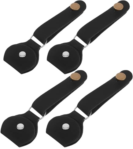 WHAMVOX 4 Stück Teiliges Gitarren-headstock-band mit Abnehmbarem Plektrum-etui Sicherer Gitarren Bass-gurtadapter Verstellbar Geeignet für Akustische und Elektrische Gitarren Sowie