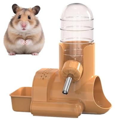 Frfik Borraccia Criceti - Antigoccia Alimentare - Bevitore Per Piccoli Animali Con Design A Rotolante - Adatto A Conigli Furetti Cincillà Gerbilli Gabbie E Recinti