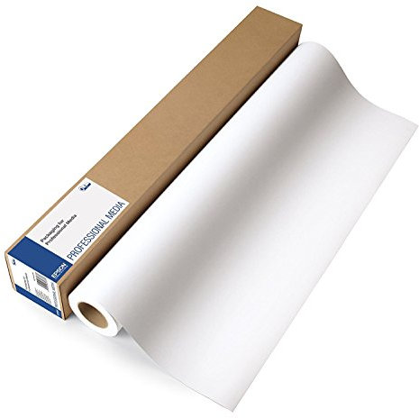 Epson?: Enhanced Matte papier, 61 cm W, 100'l, Blanc, rouleau –?:-Vendu comme 2 paquets de – 1 –/– Total de 2 chaque