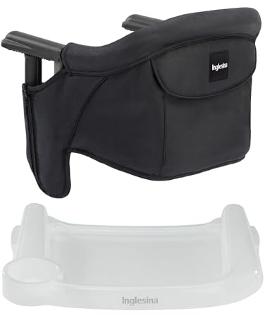 Inglesina - Fast Table Chair mit Esstisch Plus - Schwarz