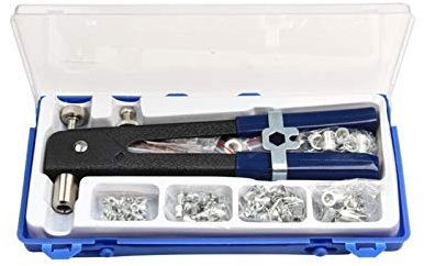 86pcs m3-m8 aveugle rivete noix d'insert fileté insert d'insertion de rivet riveter pistolet avec des outils de réparation de ménage riveting Nutsert DUO ER