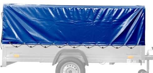 Garden Trailer 264 - Lona elevada para remolque, color azul