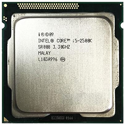 Intel Core i5-2500K CPU Used 4-Core 4-Thread Desktop Processor 3.3 GHz 6M 95W LGA1155