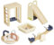 Le Toy Van - Puppenhaus aus Holz, ab 3 Jahren, Outdoor-Spielmöbel | Mädchen & Jungen 5-teiliges Outdoor-Spielset – geeignet für Kinder ab 3 Jahren