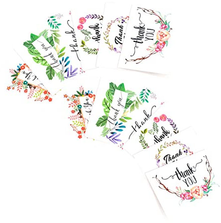 Lurrose 2sätze Dankeskarten Kreative Grußkarten Für Dankesnotizen Adorable Designs Für Besondere Anlässe Ausdrücken Von